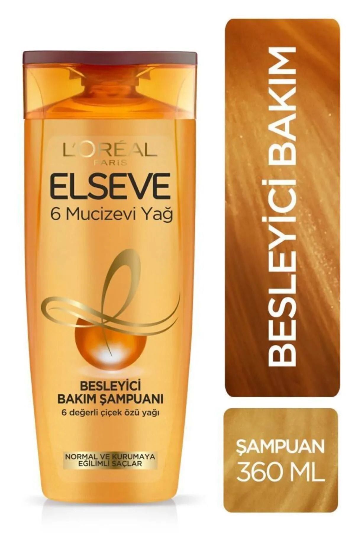 Loreal Elseve Şampuan 360 ml 6 Mucizevi Yağ X5 Adet