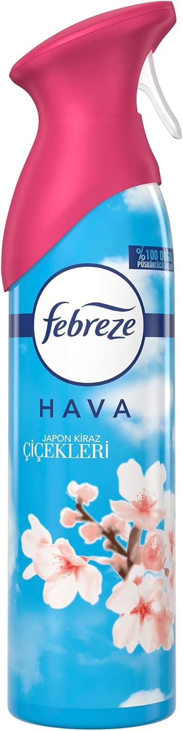 Febreze Hava Ferahlatıcı Sprey Oda Kokusu Japon Kiraz Çiçekleri 185 ml