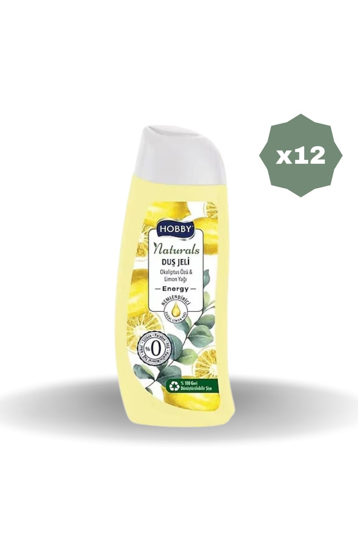 ENERGY VÜCUT ŞAMPUANI 500 ML - (12 ADET)