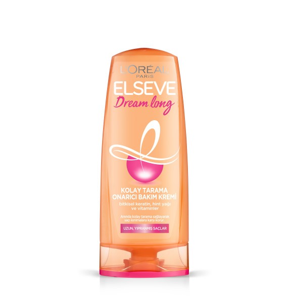 L'Oréal Paris Elseve Dream Long Kolay Tarama Saç Bakım Kremi 360 Ml