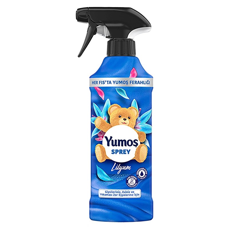 Yumoş Ev ve Tekstil Spreyi Lilyum Yıkanması Zor Eşyalar İçin 450 ml