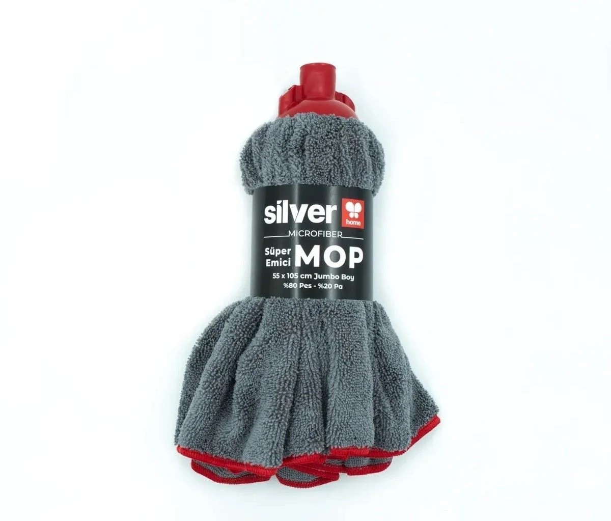 SİLVER MİCROFİBER MOP GRİ 105*55 CM