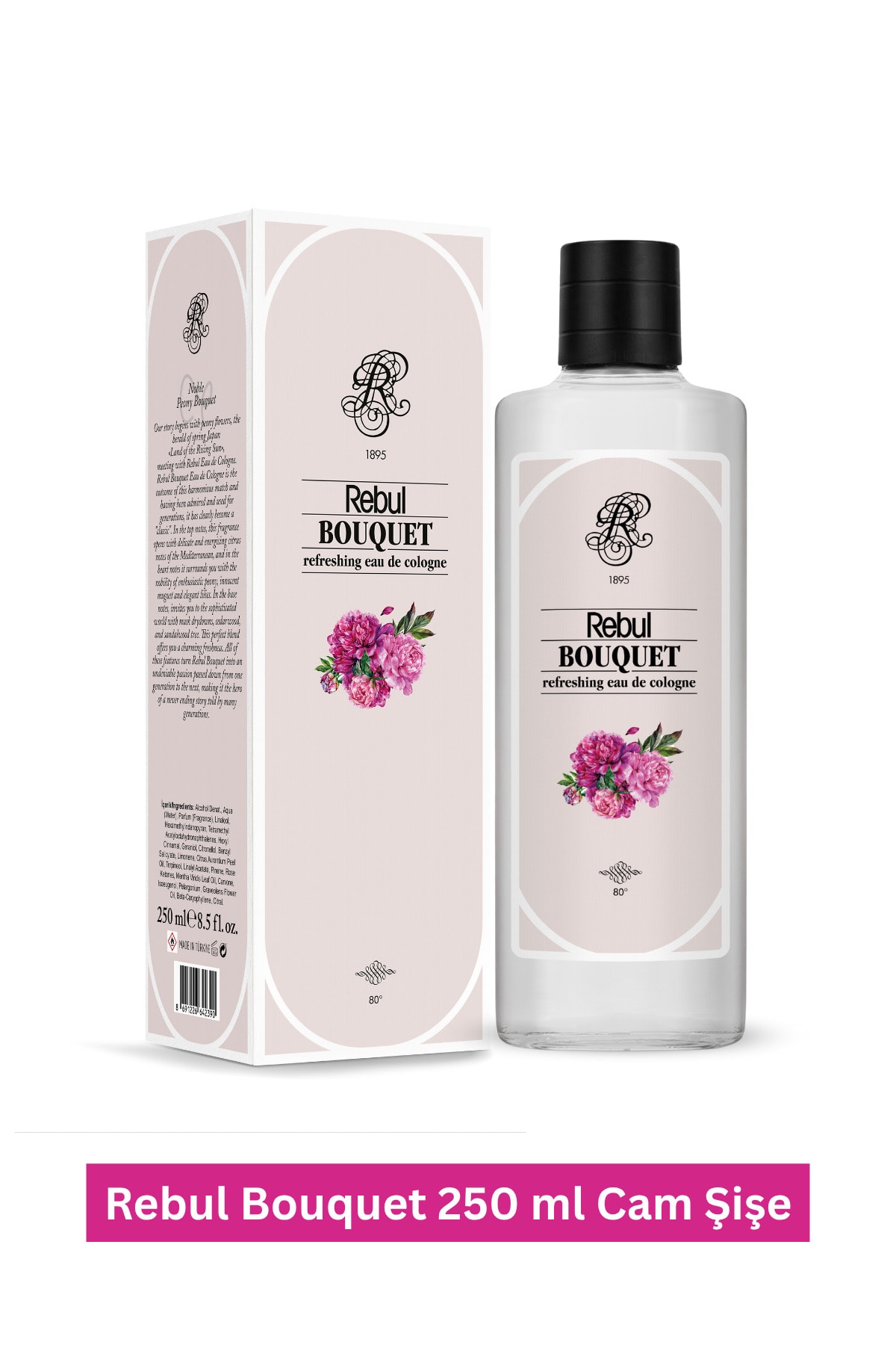 Rebul Bouquet 250 ml Mandalına 250 ml Jasmıne 250 ml Lavanta 250 ml