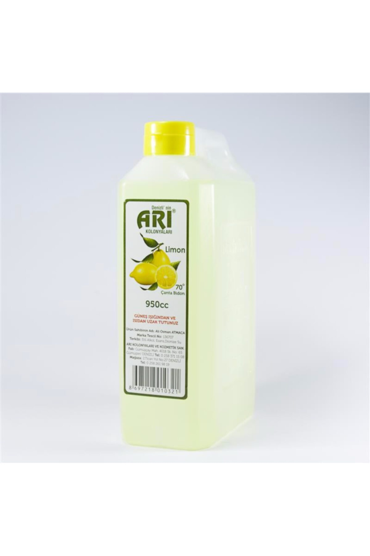 Arı Kolonya 950cc Limon 8697218010130