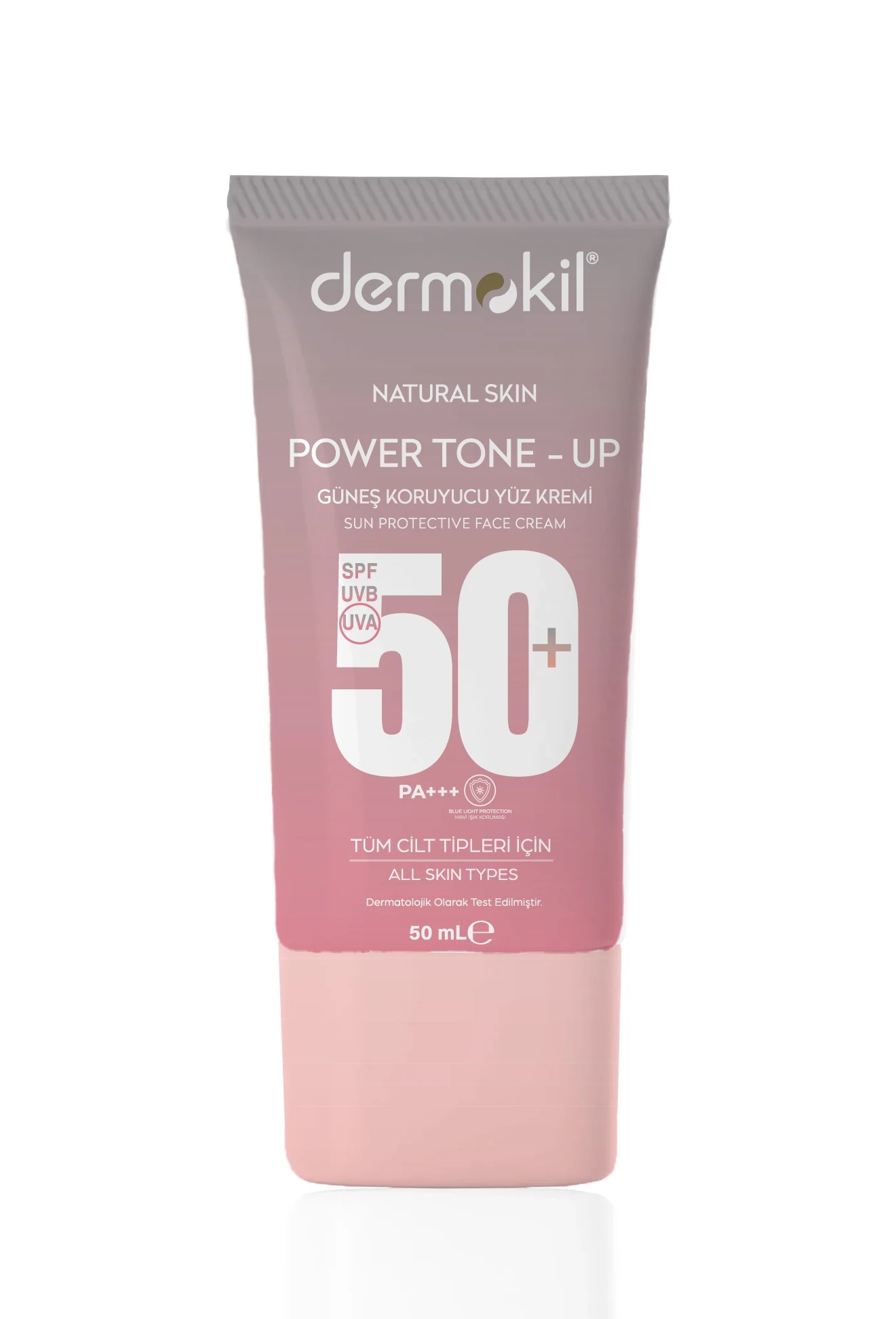 Dermokil Power Tone-Up Güneş Koruyucu Yüz Kremi 50+Spf