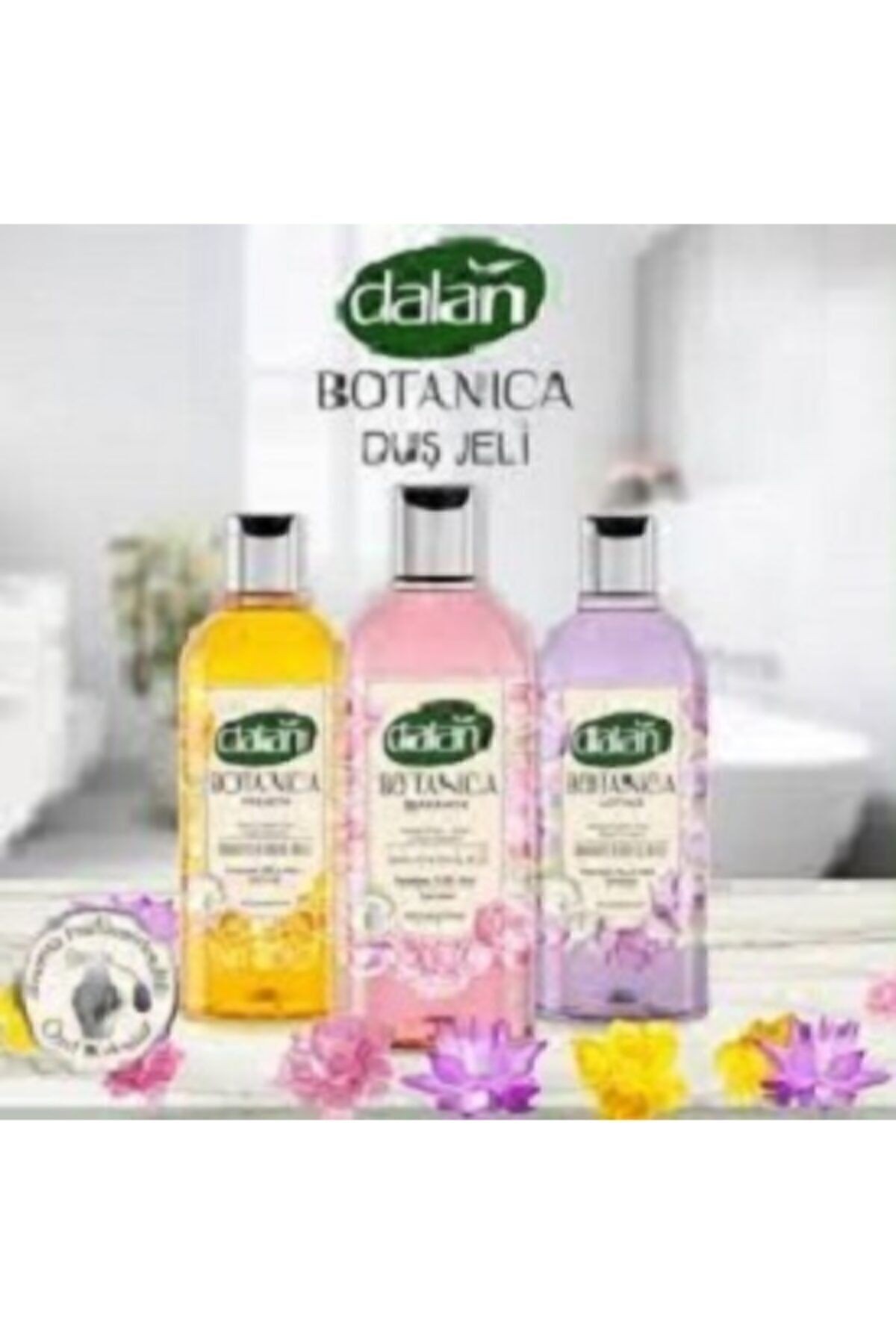 Dalan Duş Jeli Botanica Frezya Kokulu 500 ml X 2 Adet