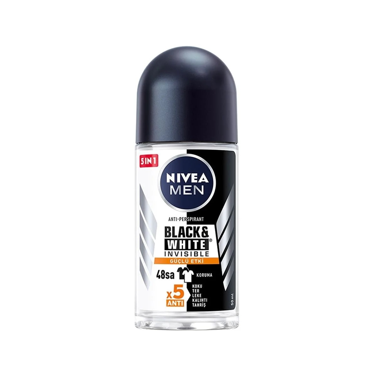 NIVEA Roll-on Black&White Güçlü Etki Erkek 50 ml