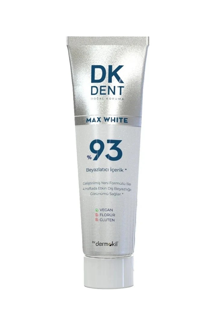DERMOKİL DKDENT %93 Max Beyazlık Diş Macunu 75 ML