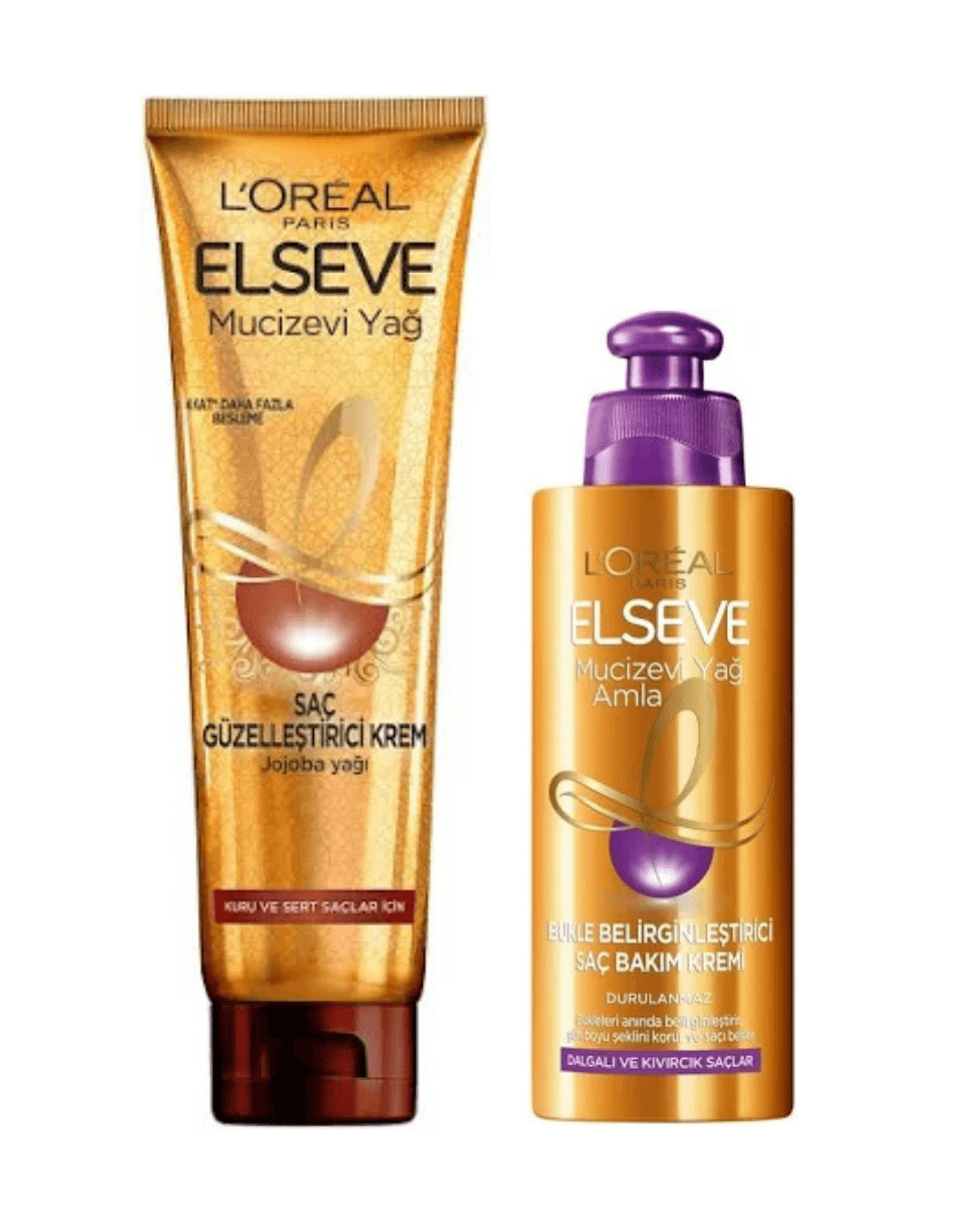 Loreal Elseve Şekil Veren Saç Güzelleştirici Krem ve Bukle Belirginleştirici Saç Bakım Kremi