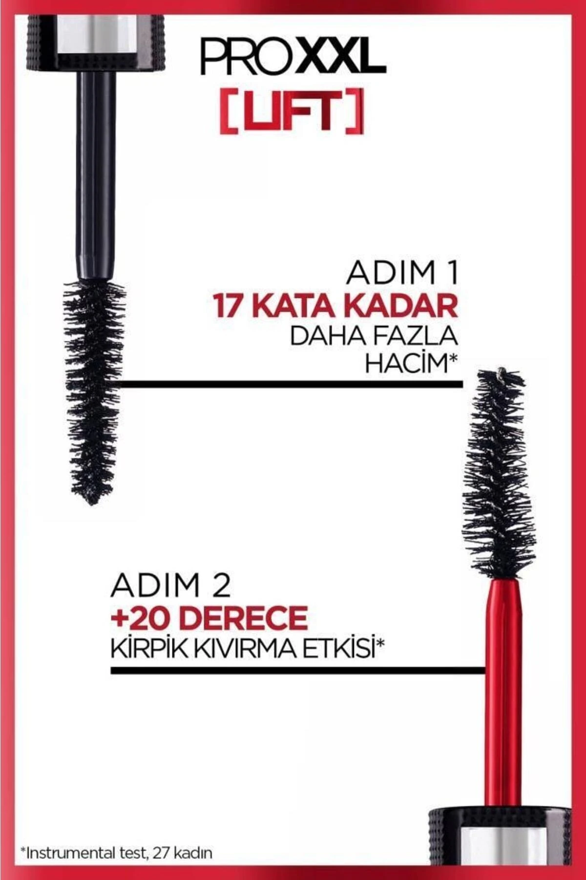 Loreal Paris Pro Xxl Lift Double Sided Maskara - Lash Lifting Effect