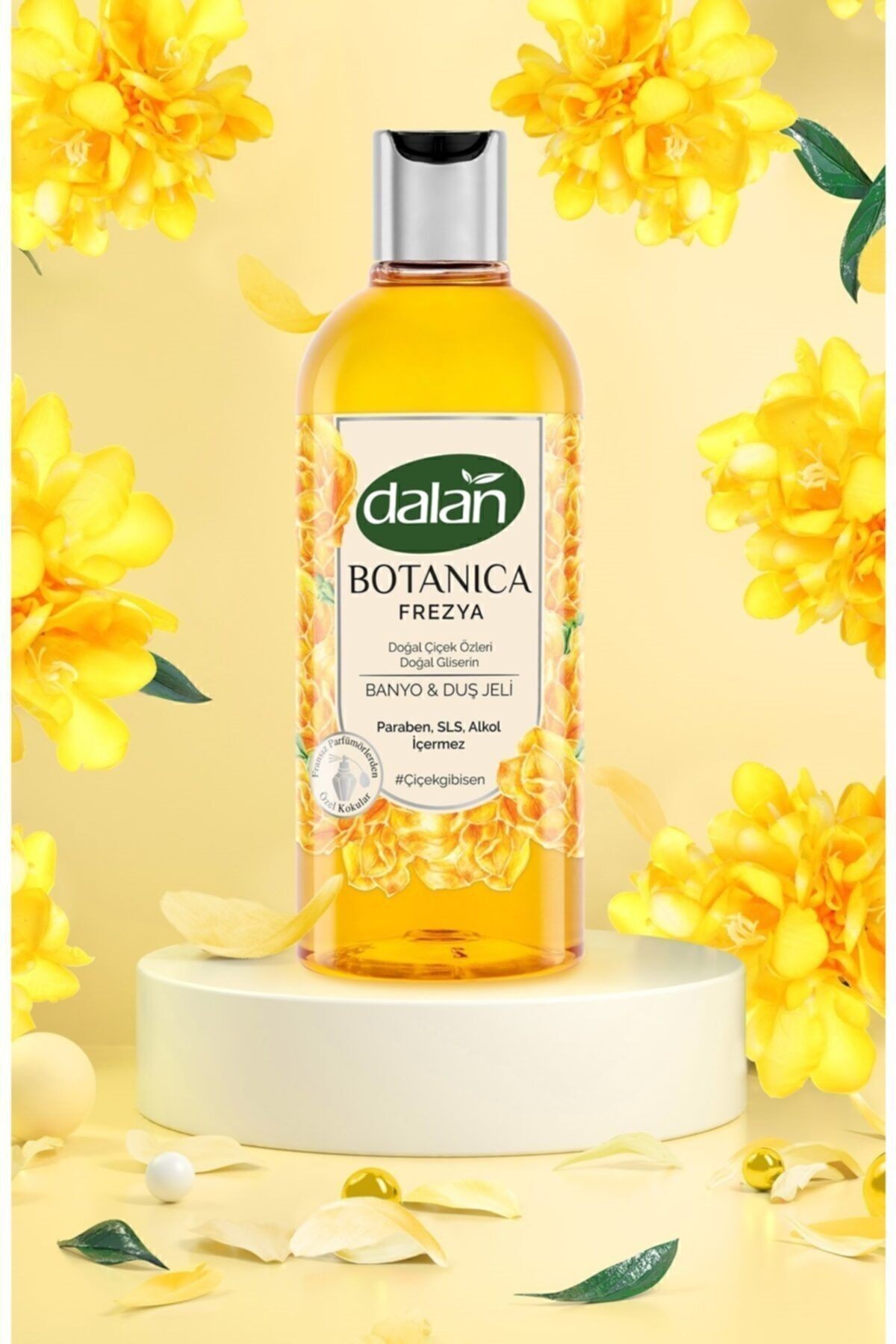 Dalan Duş Jeli Botanica Frezya Kokulu 500 ml X 2 Adet