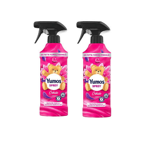 Yumoş Ev ve Tekstil Spreyi 450ml Orkide x2
