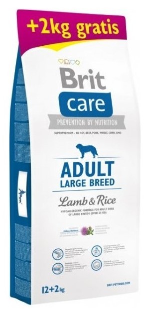 Brit Care Hypoallergenic Adult Large Breed Kuzulu Büyük Irk Yetişkin Köpek Maması 12+2 KG