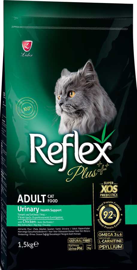 Reflex Plus Urinary Tavuk Etli Yetişkin Kedi Maması 1,5 KG