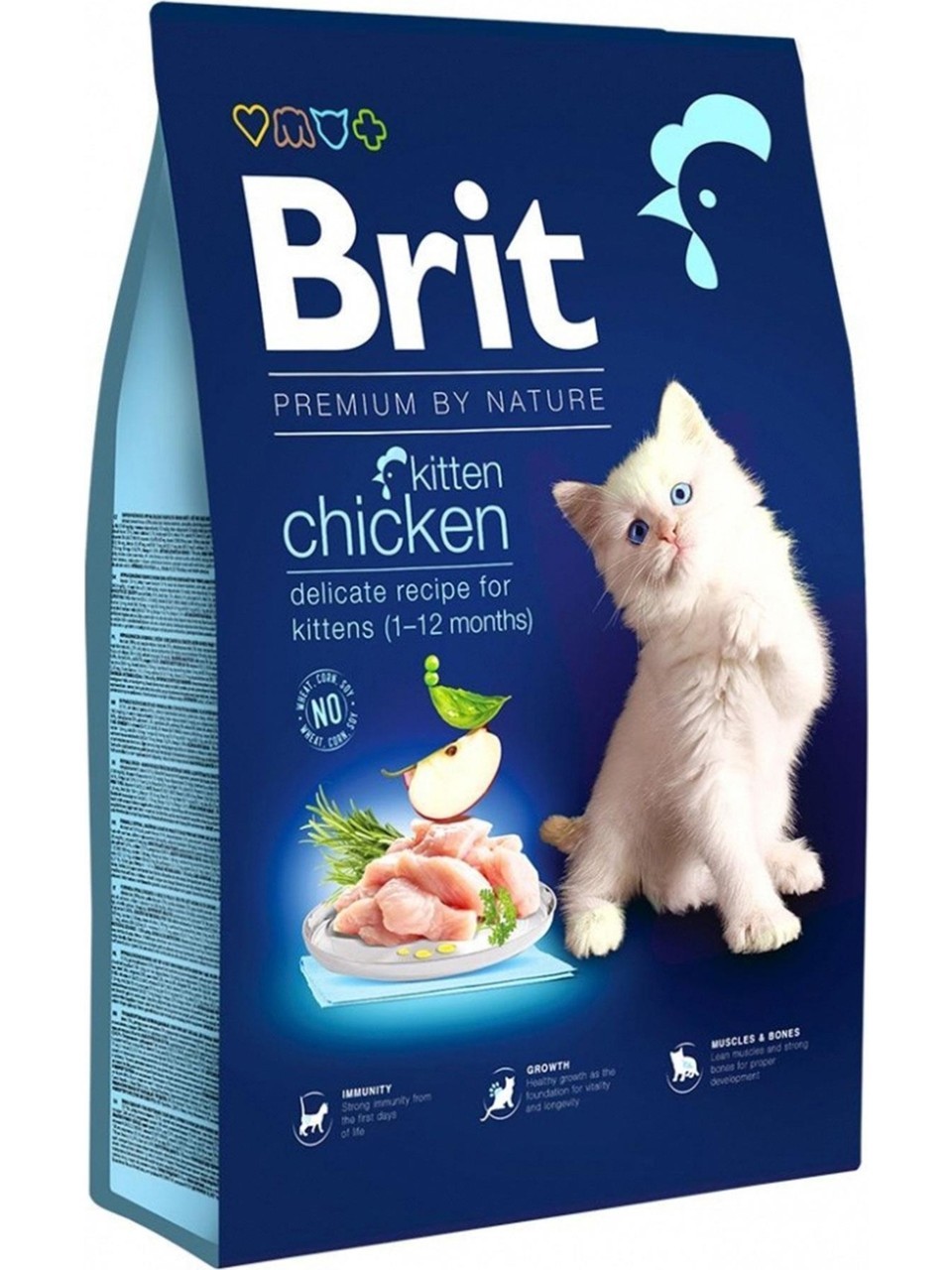 Brit Care Premium By Nature Kitten Tavuk Etli Yavru Kedi Maması 8 KG