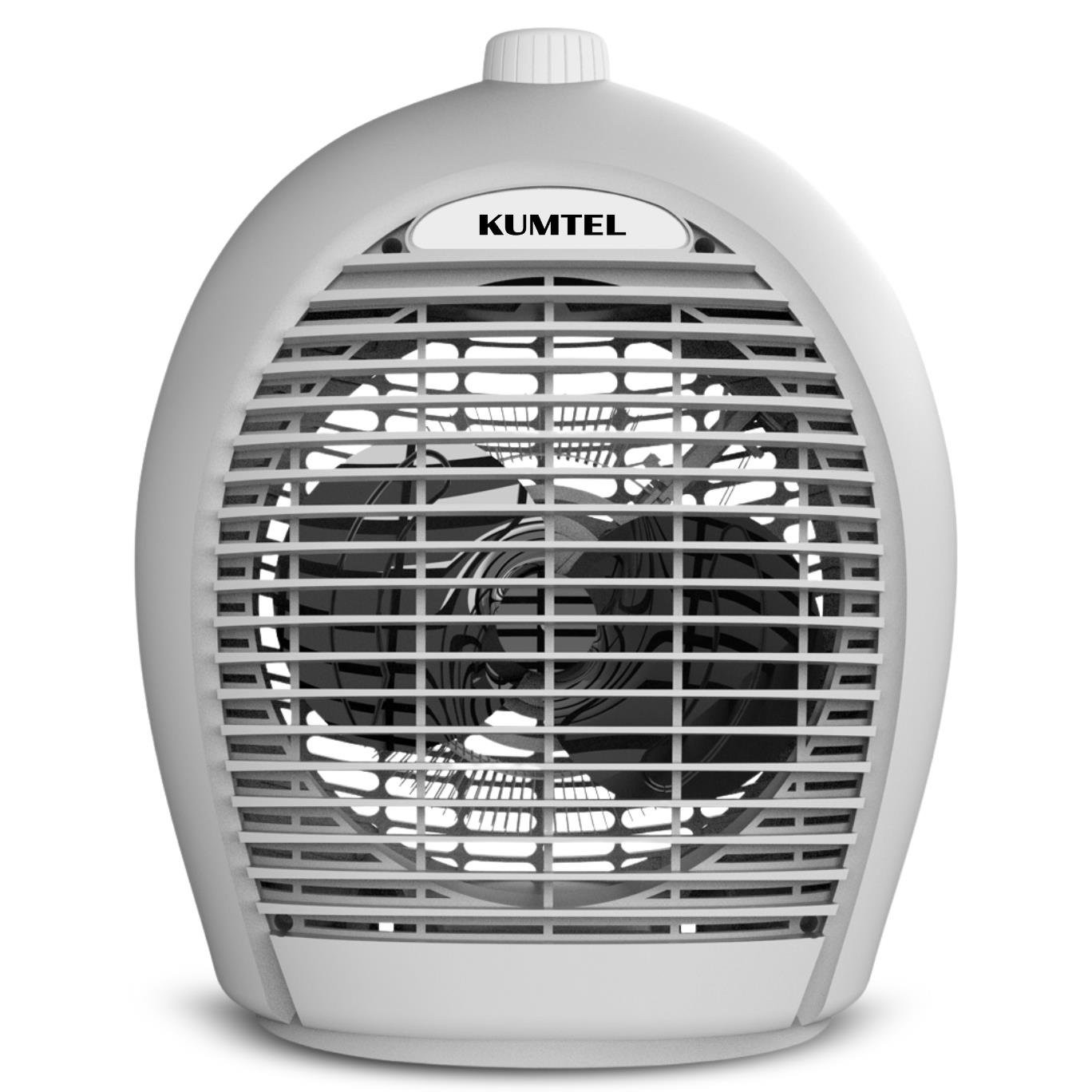 Kumtel Gri Fanlı Isıtıcı 2000 W