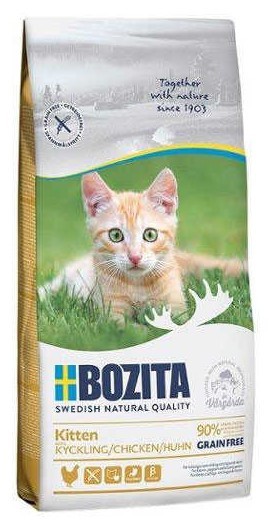Bozita Tahılsız Tavuklu Yavru Kedi Maması 2 KG