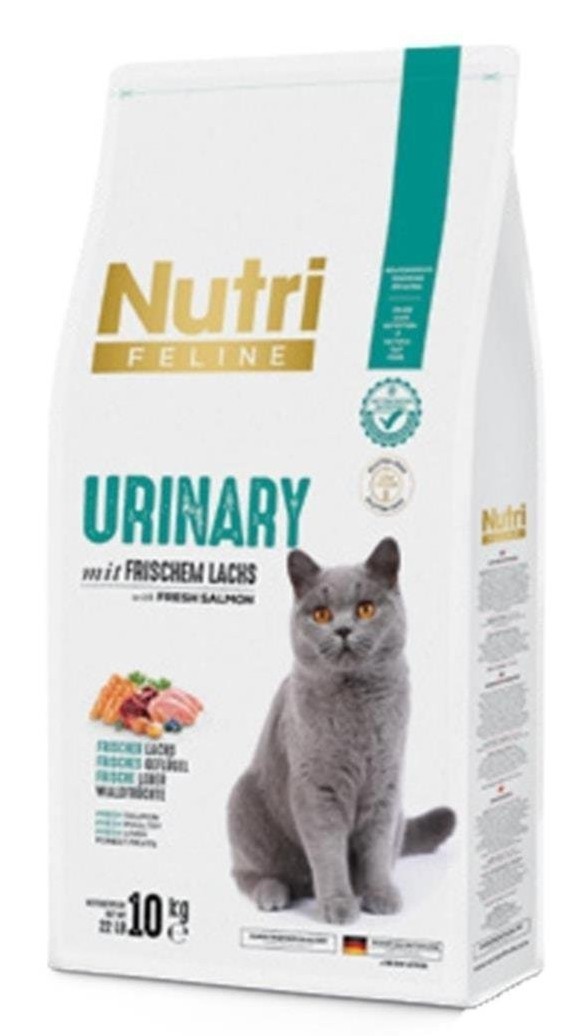 Nutri Feline Urinary Somon Etli Yetişkin Kedi Maması 10 KG