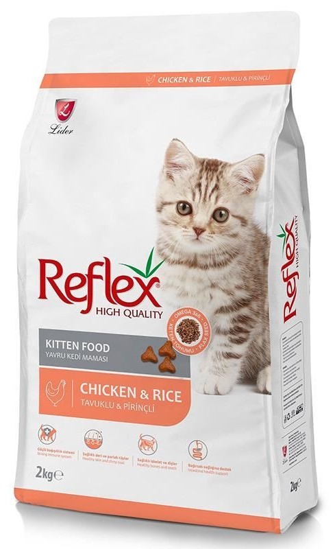 Reflex Kitten Tavuklu Yavru Kedi Maması 2 KG