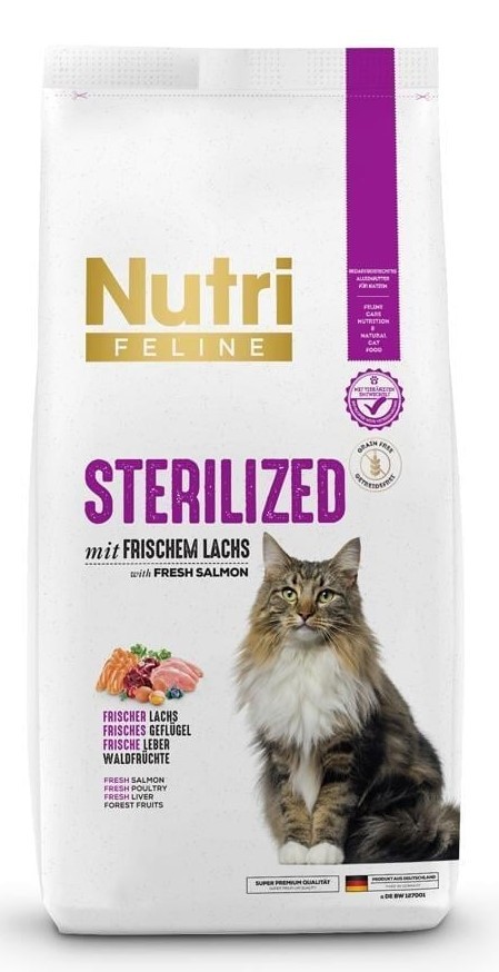 Nutri Feline Sterilised Somonlu Yetişkin Kedi Maması 2 KG