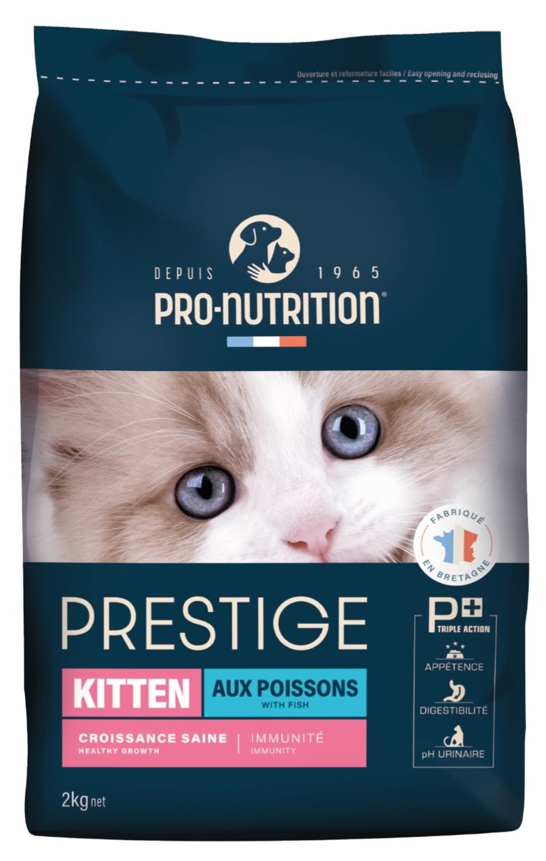 Pro-Nutrition Prestige Cat Kitten Balıklı Yavru Kedi Maması 2 KG