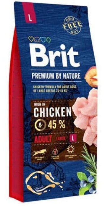 Brit Premium Tavuklu Büyük Irk Yetişkin Köpek Maması 15 KG