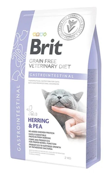Brit Veterinary Diet Gastrointestinal Sindirim Sistemi Destekleyici Kedi Maması 5 KG