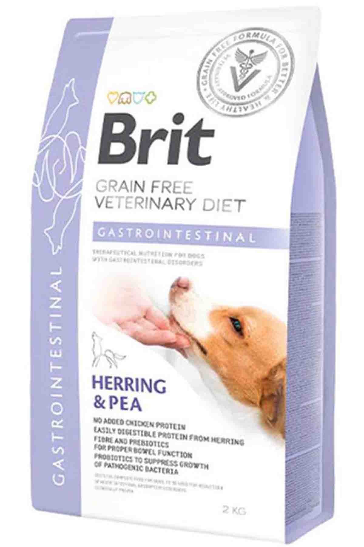 Brit Veterinary Diet Gastrointestinal Sindirim Sistemi Destekleyici Tahılsız Köpek Maması 2 KG