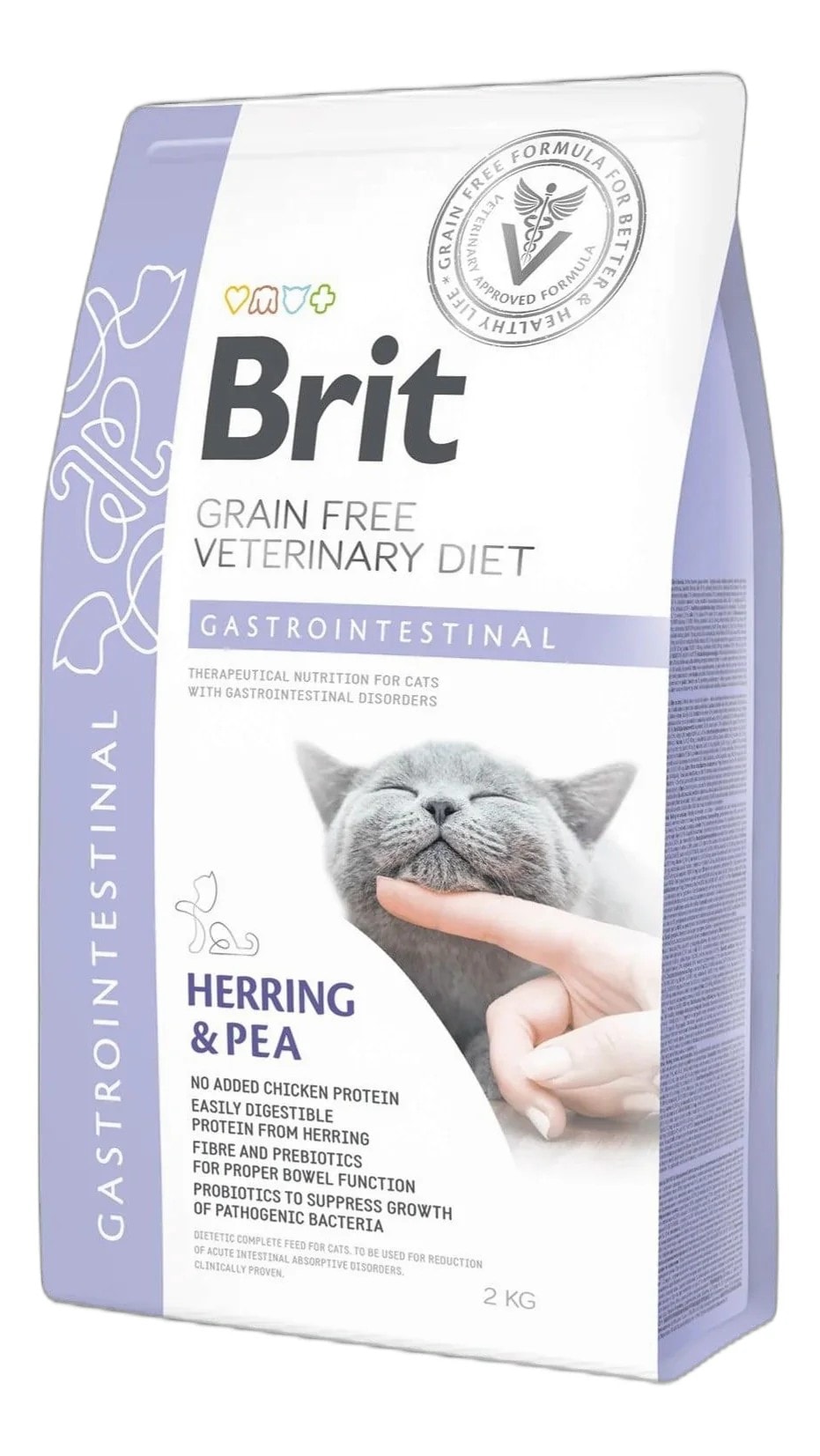 Brit Veterinary Diet Gastrointestinal Sindirim Sistemi Destekleyici Kedi Maması 2 KG