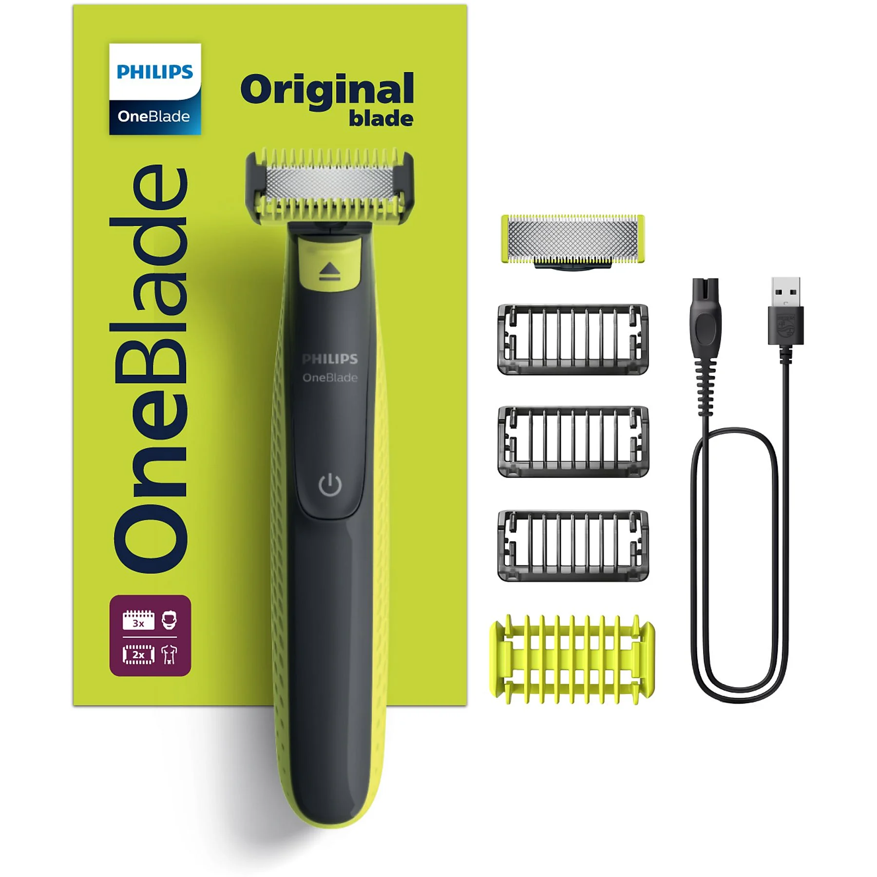 Philips QP2824/10 OneBlade Yüz ve Vücut Tıraş Makinesi