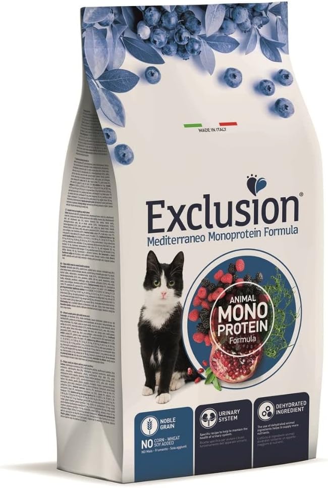 Exclusion Monoprotein Tavuklu Kısırlaştırılmış Kedi Maması 12 KG