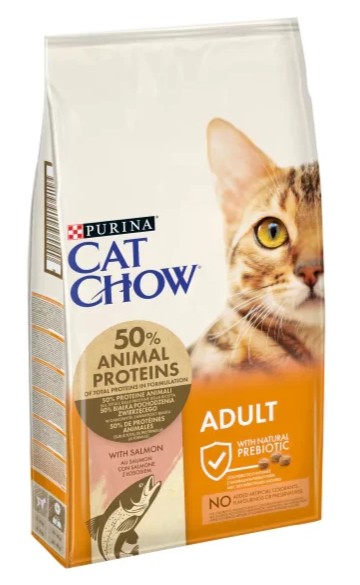 Cat Chow Adult Somonlu Yetişkin Kedi Maması 15 KG