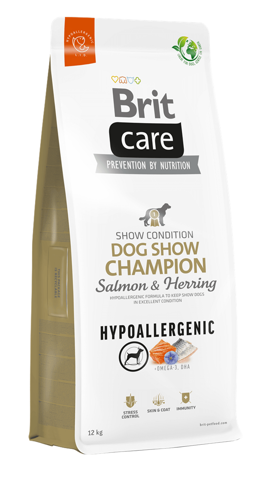 Brit Care Dog Chow Champion Somonlu ve Ringalı Yetişkin Köpek Maması 12 KG