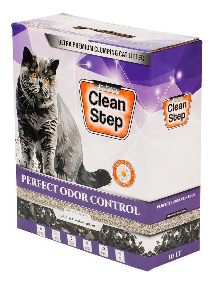 Jadawa Clean Step Perfect Odor Control Bentonit Kedi Kumu 10 LT