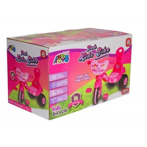 Enhoş Toys Pink Kids 3 Tekerlekli Bisiklet