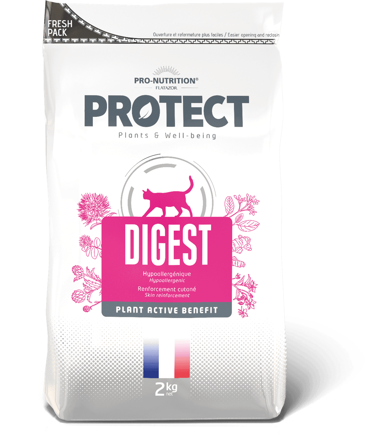 Pro Nutrition Protect Veterinary Digest Hypo-Allergenic Cilt Sağlığı Destekleyici Kedi Maması 2 KG