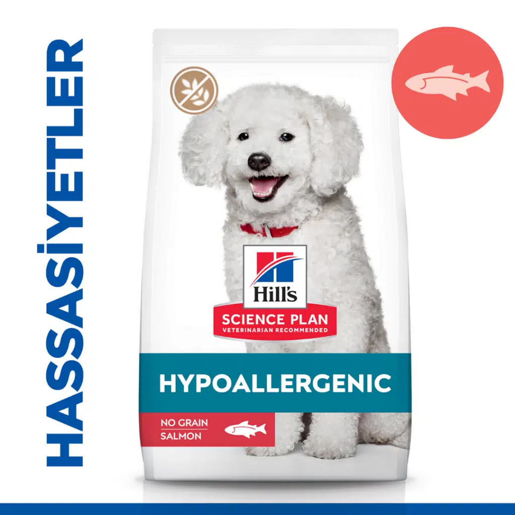 Hill's Science Plan Hypoallergenic Somonlu Küçük Irk Yetişkin Köpek Maması 6 KG