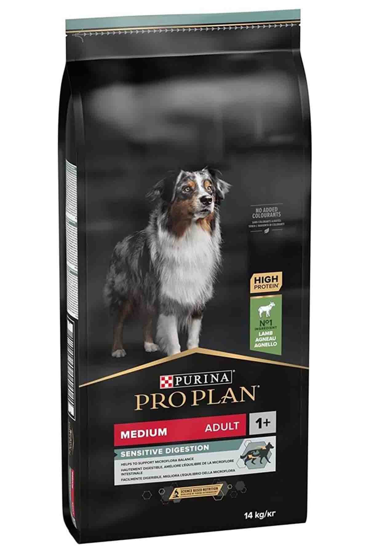 Pro Plan Medium Kuzu Etli Orta Irk Yetişkin Köpek Maması 14 KG