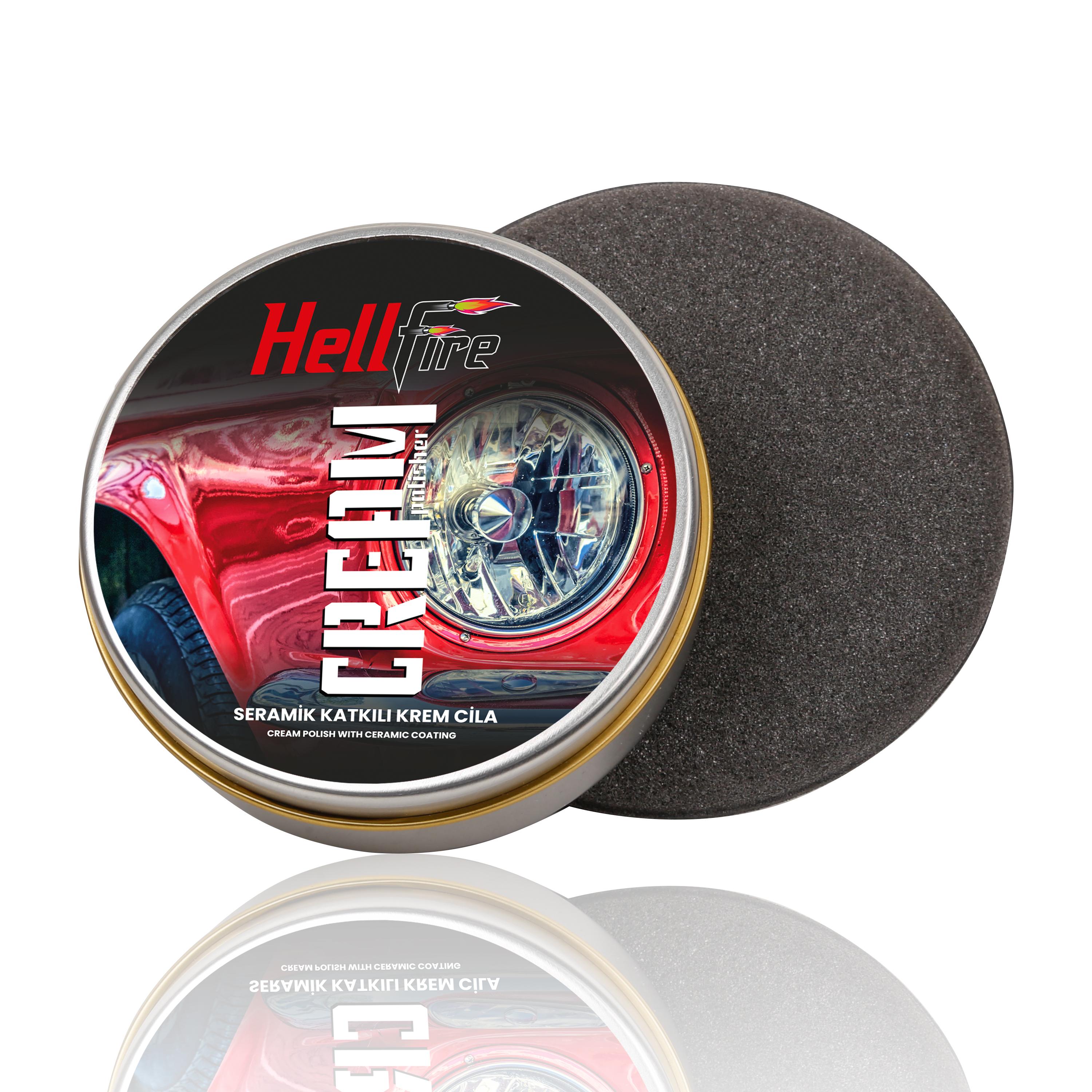 Hellfire Seramik Katkılı Wax Krem Cila 100 gr