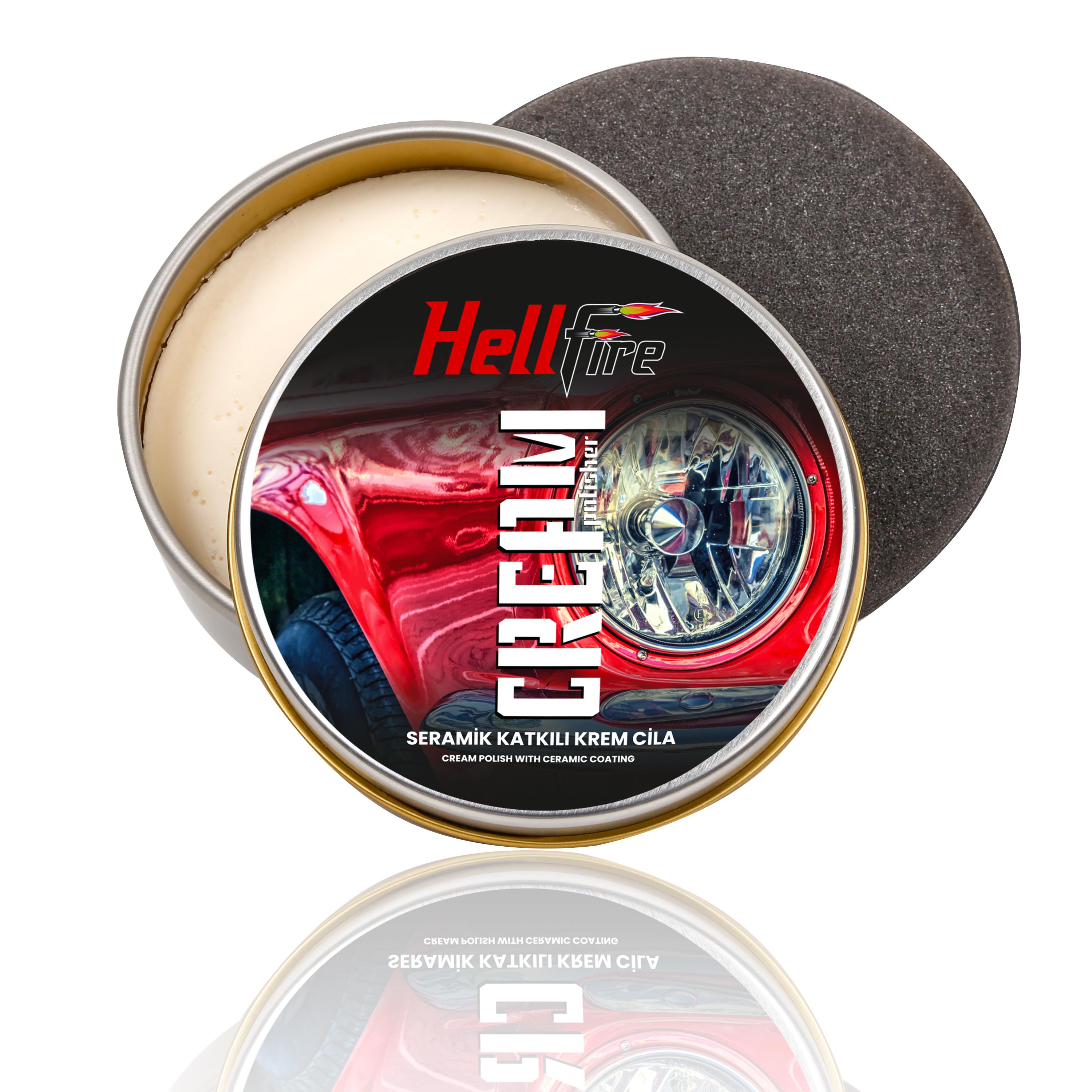 Hellfire Ceramic Wax Cream Polish 100 GR