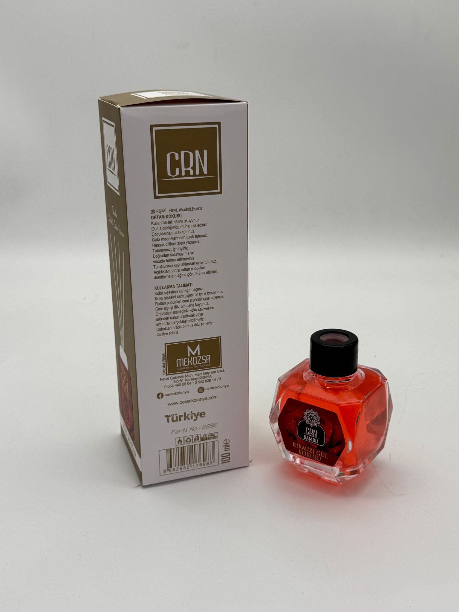 Bambu Kırmızı Gül Kokusu