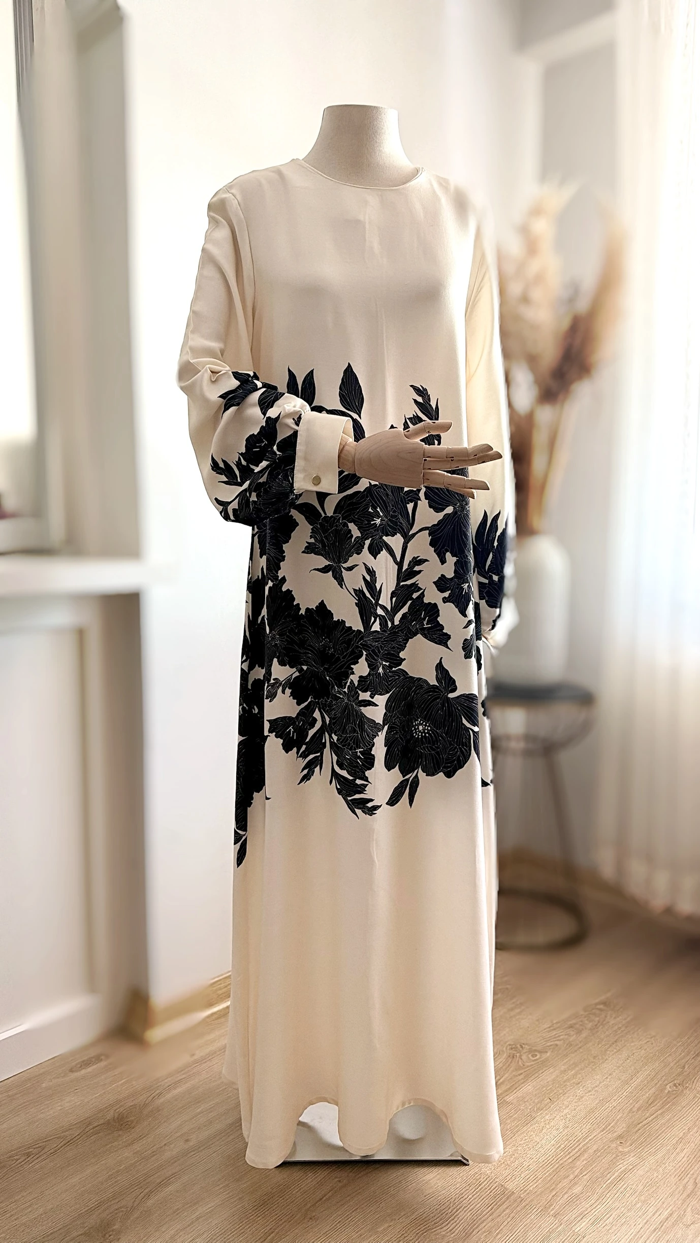 FAHZA Leydi Belmando Elbise (Manşetli Yeni Seri)