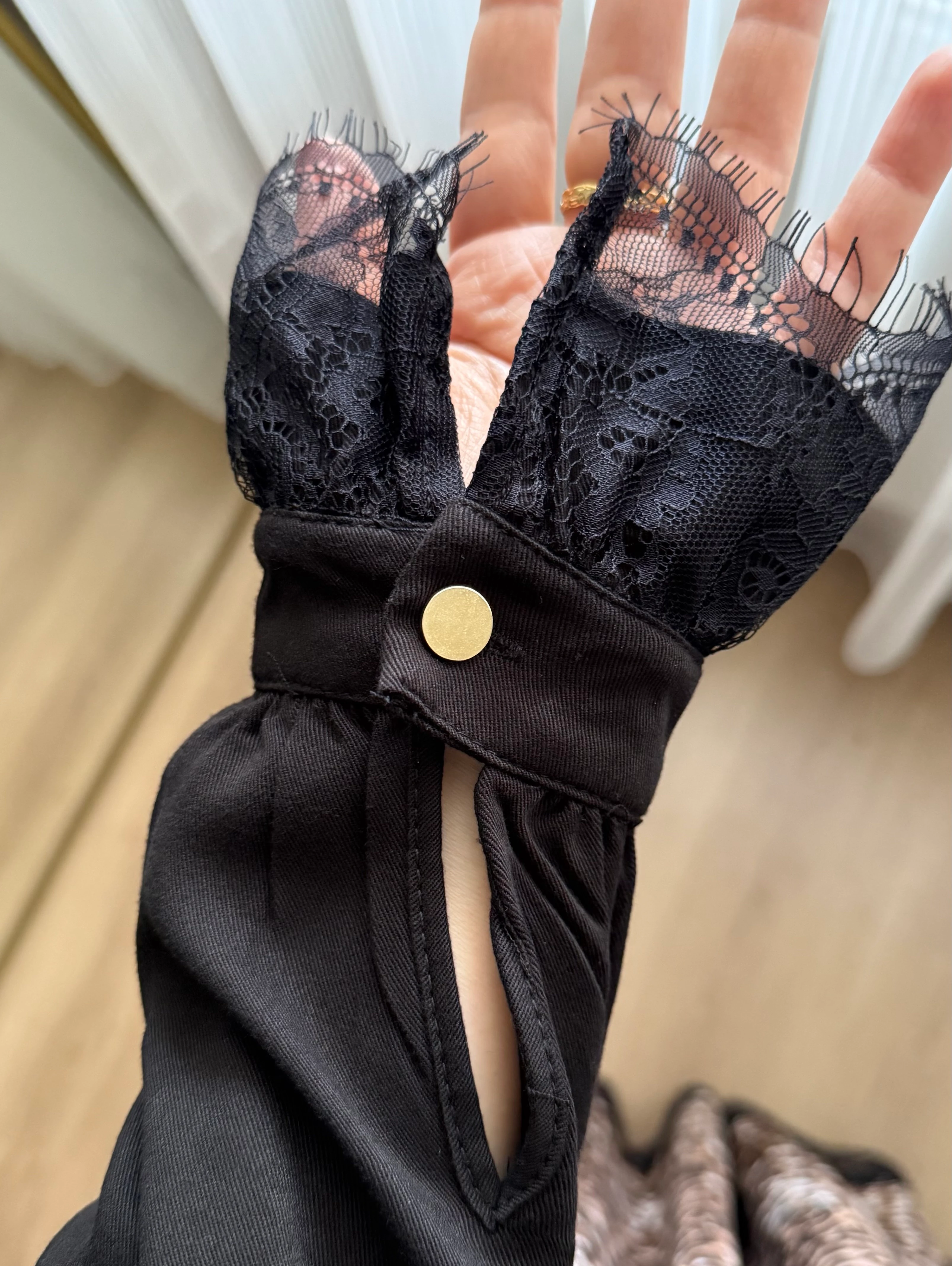 FAHZA- Siyah Vera Gömlek 