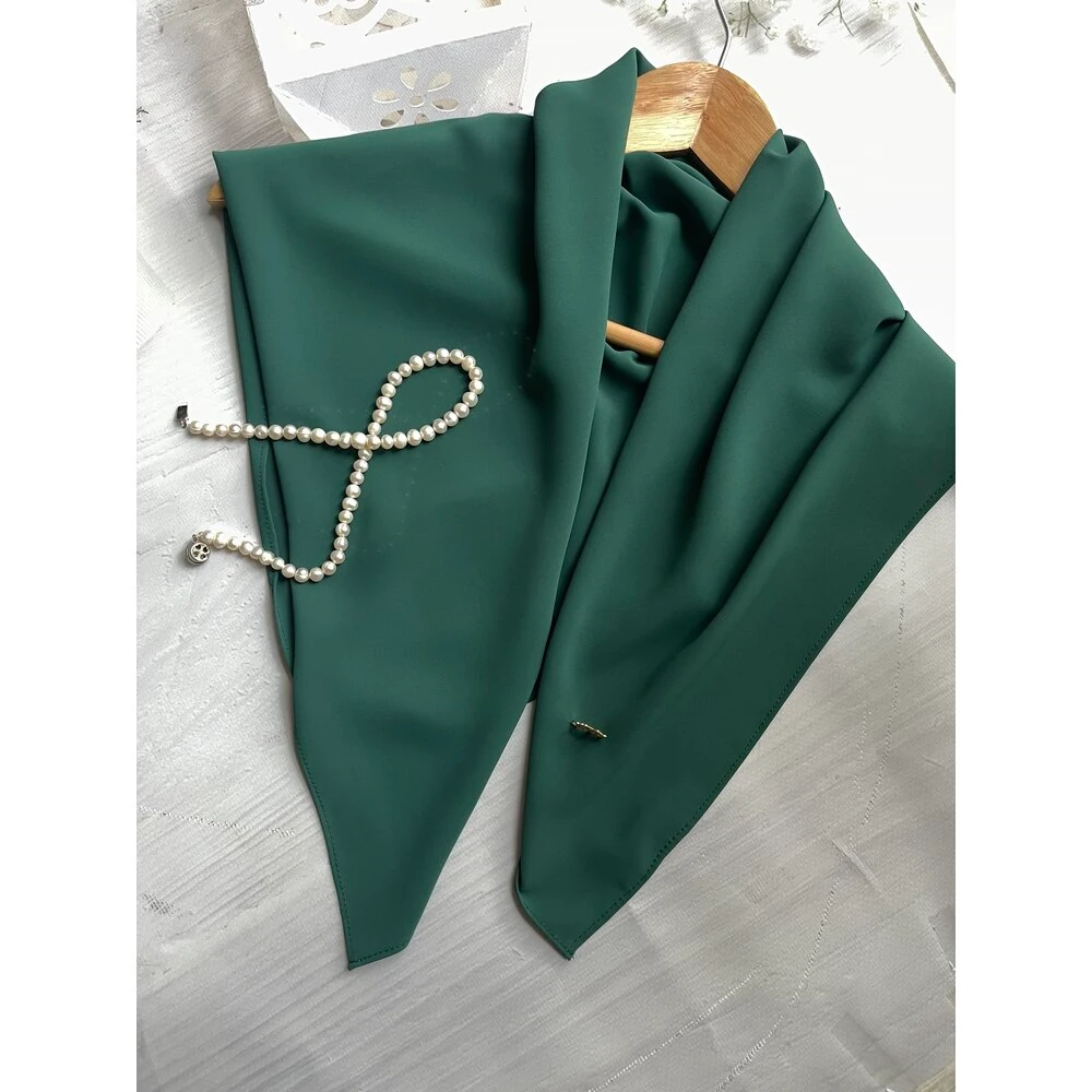 FAHZA Zümrüt Yeşili Kare Fular