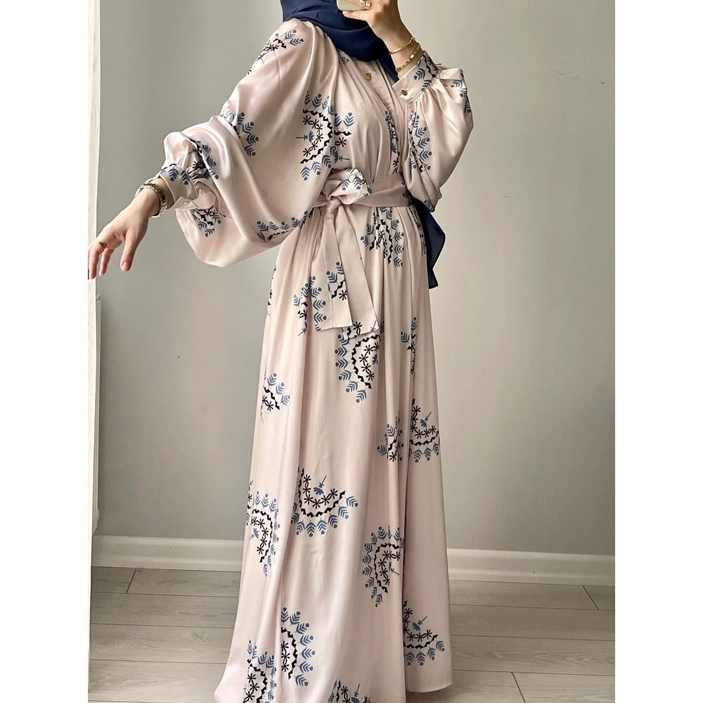 Mila İpek Saten Elbise image