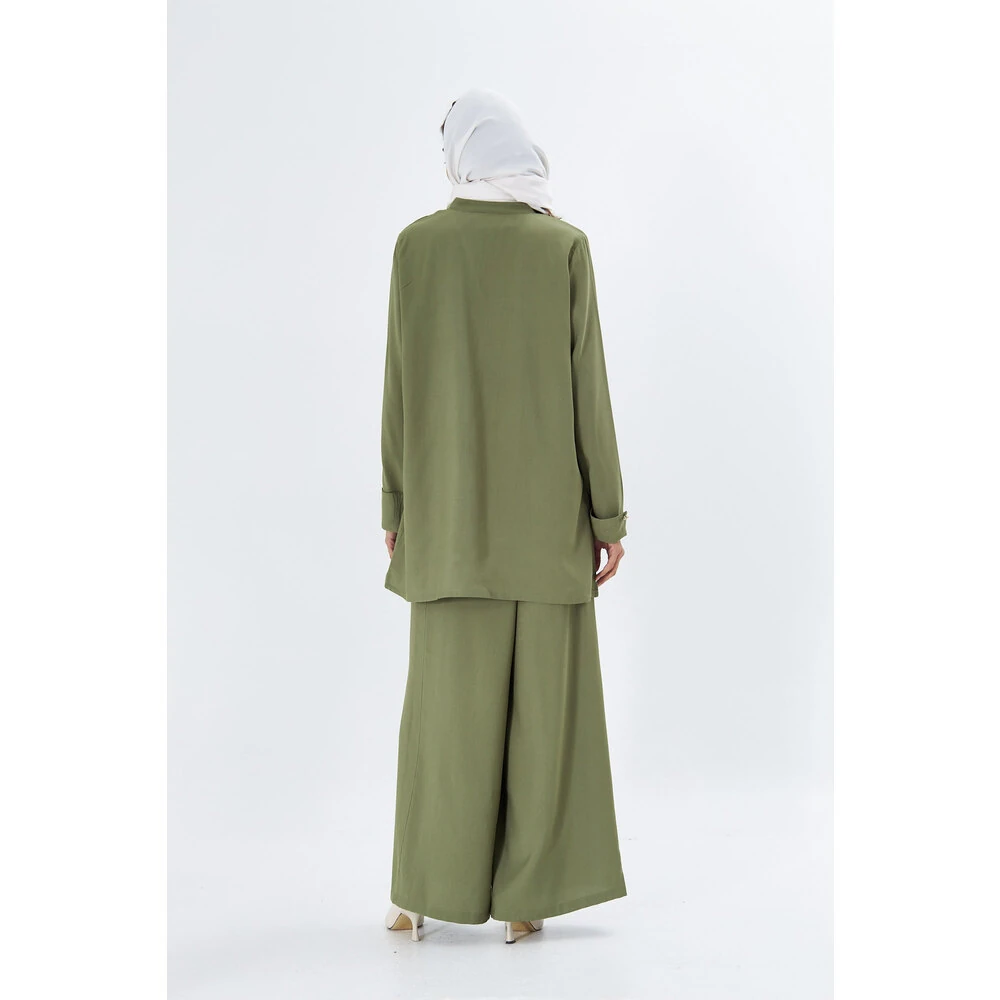 FAHZA- Haki Yeşil Pantolon Tunik Takım