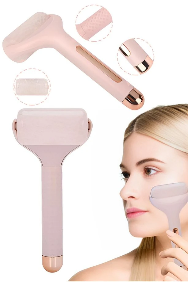 Derma Roller Soğuk Kompleks Cilt Yatıştırıcı Yüz ve Göz İçin Buz Rulosu Soğuk Rulo