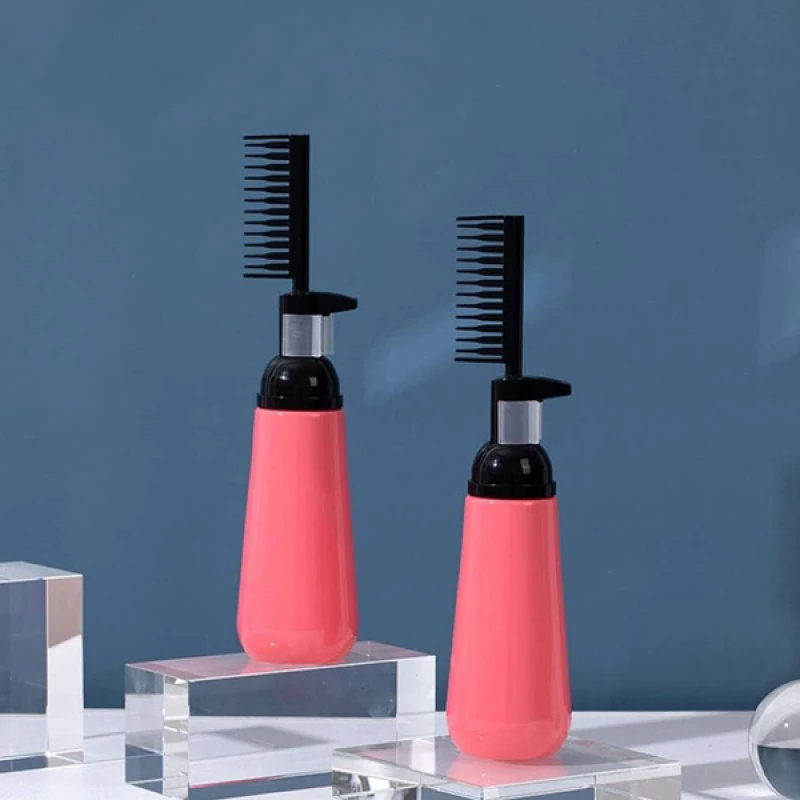Taraklı Saç Boyama Şişesi Saç Boyama Tarağı Saç Bakım Tarağı Saç Bakım Yağı Aplikatörü