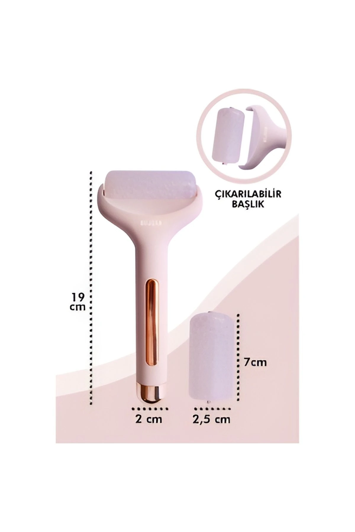 Derma Roller Soğuk Kompleks Cilt Yatıştırıcı Yüz ve Göz İçin Buz Rulosu Soğuk Rulo