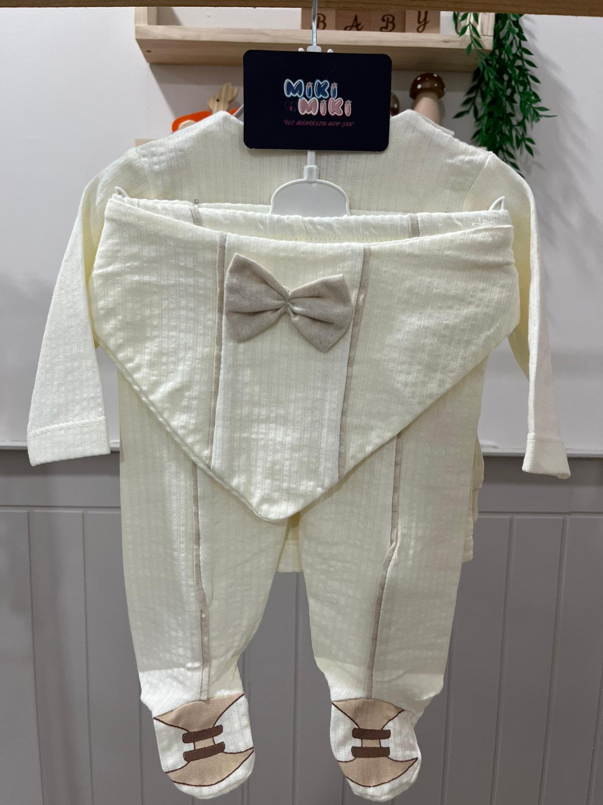 Kasketli Organik 5'Li Hastane Çıkışı